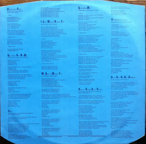 Bili Thedford - Music Of My 2nd Birth, Funk / Soul, Gospel, Soul, 1977 - Good News Records, UK, Vinyl 1x LP, Album