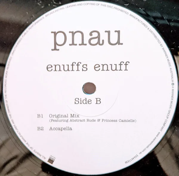 Album cover for Enuffs Enuff by Pnau