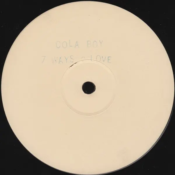 Cola Boy - 7 Ways 2 Love, Electronic, Balearic, Euro House, House, 1991 - Not On Label, UK, Vinyl 1x 12", Single Sided, White