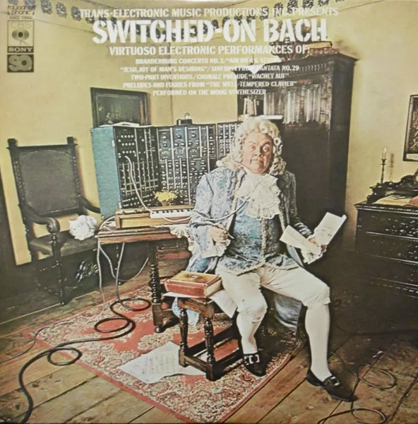 Album cover for Switched-On Bach by Walter Carlos