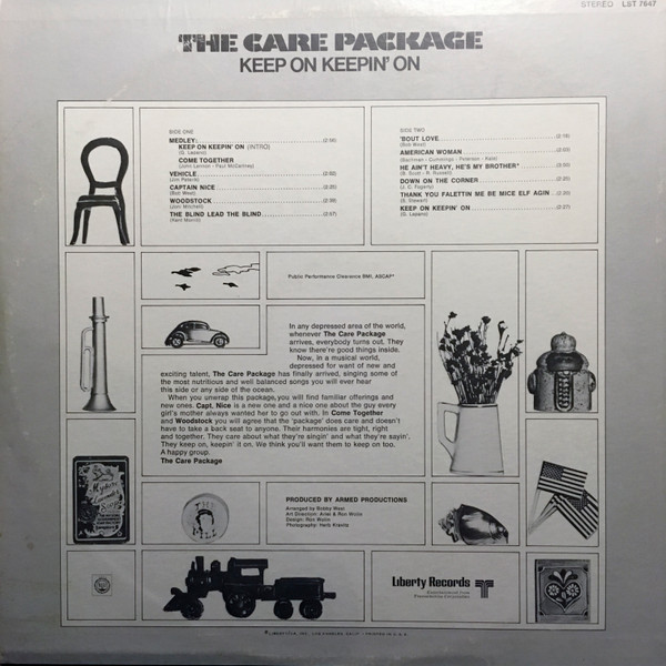 Care Package (3), The - Keep On Keepin' On, Rock, 1970 - Liberty, US, Vinyl 1x LP, Stereo