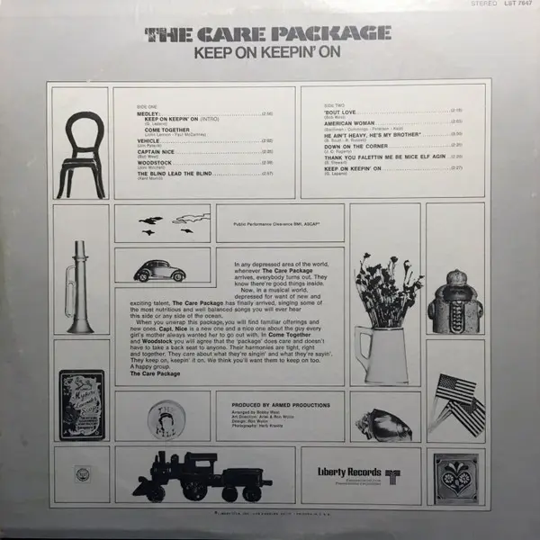 Care Package (3), The - Keep On Keepin' On, Rock, 1970 - Liberty, US, Vinyl 1x LP, Stereo