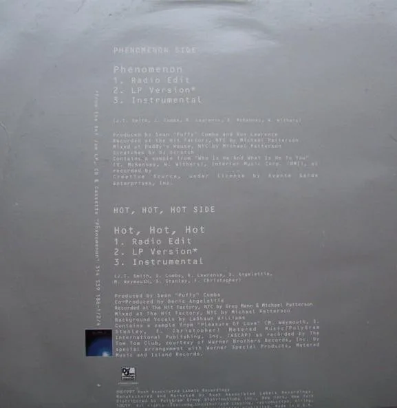 Album cover for Phenomenon by LL Cool J