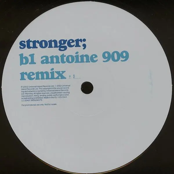 Sugababes - Stronger, Electronic, House, 2002 - Island Records, Island Records Group, Europe, Vinyl 1x 12", Promo