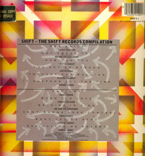 Various - Shift - The Shift Records Compilation, Rock, Indie Rock, Pop Rock, 1984 - Shift Records, UK, Vinyl 1x LP, Compilati