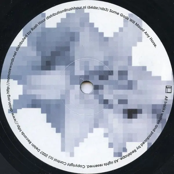 Redshape - Steam EP, Electronic, Techno, 2007 - Delsin, Netherlands, Vinyl 1x 12", 45 RPM, EP