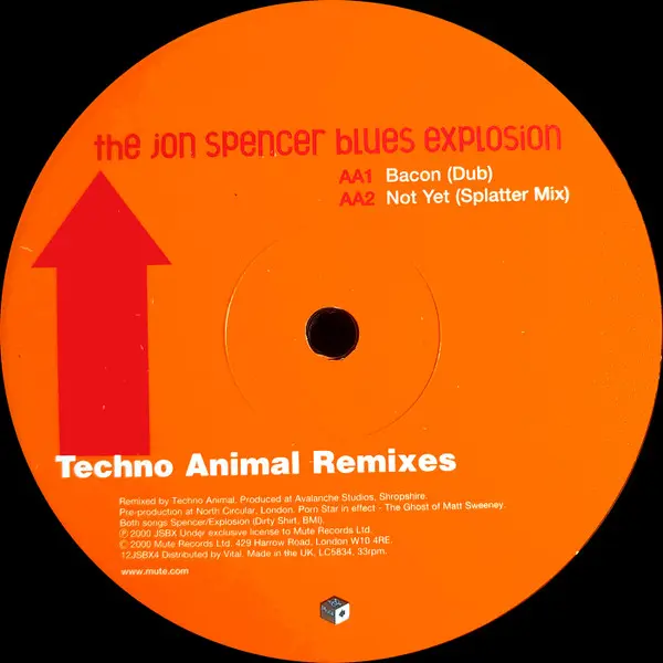 Jon Spencer Blues Explosion, The - Techno Animal Remixes, Electronic, Rock, Breakcore, Downtempo, Drum n Bass, Industrial, 20