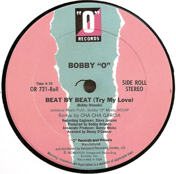 Bobby Orlando - She Has A Way, Electronic, Hi NRG, 1982 - "O" Records, US, Vinyl 1x 12", 33 ⅓ RPM