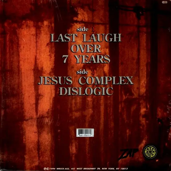 Die 116 - Damage Control - 1994 -Hardcore -Wreck-Age -Vinyl 1x 12", Mini-Album