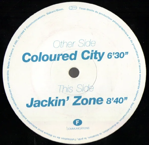 Album cover for Coloured City by Laurent Garnier