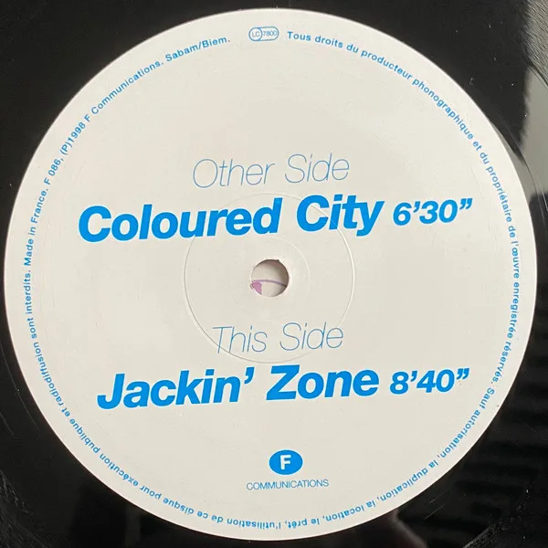 Album cover for Coloured City by Laurent Garnier