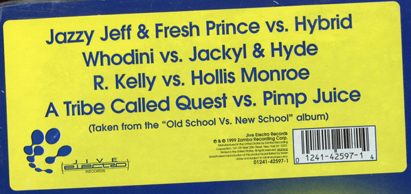 Various - Old School vs. New School, Electronic, Breaks, Deep House, Electro, 1999 - Jive Electro, US, Vinyl 1x 12", 33 ⅓ RPM