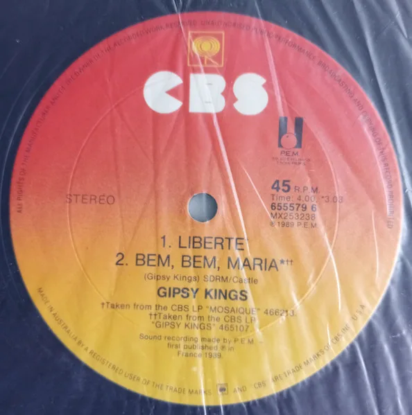 Album cover for Volare by Gipsy Kings