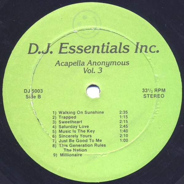 Album cover for Acapella Anonymous Vol. 3 by Various