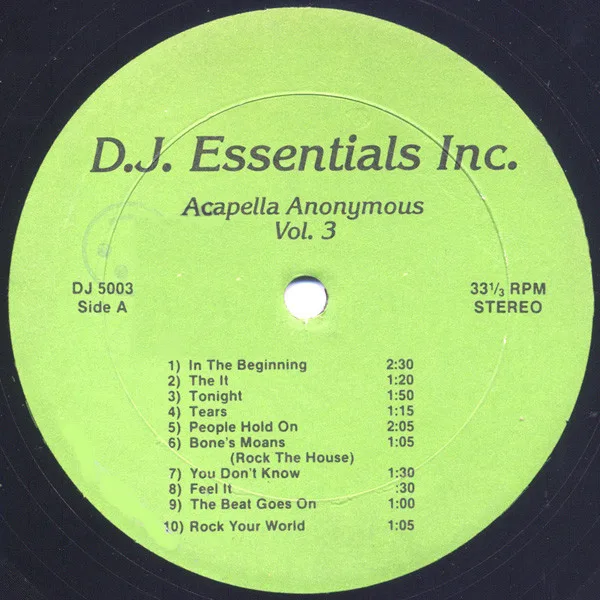 Acapella Anonymous Vol. 3