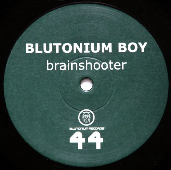Album cover for Brainshooter by Blutonium Boy
