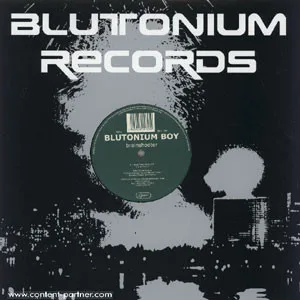 Album cover for Brainshooter by Blutonium Boy