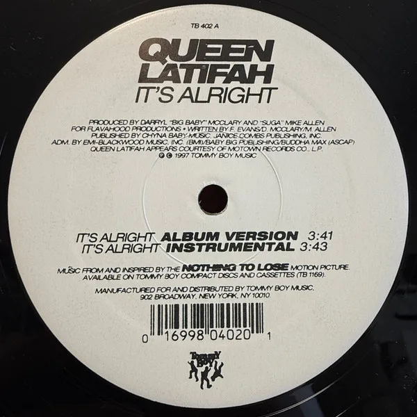 Album cover for It's Alright by Queen Latifah