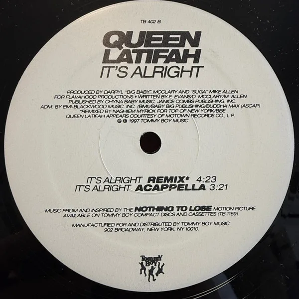 Album cover for It's Alright by Queen Latifah