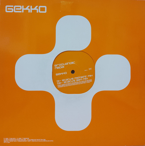 Groovaholic - Nepal, Electronic, Progressive House, 2001 - Gekko, UK, Vinyl 1x 12", 33 ⅓ RPM