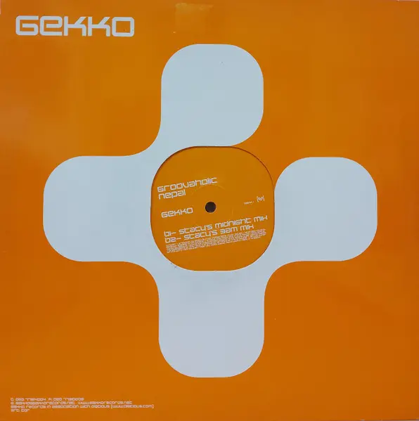 Groovaholic - Nepal, Electronic, Progressive House, 2001 - Gekko, UK, Vinyl 1x 12", 33 ⅓ RPM