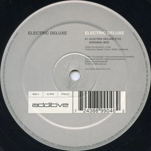 Album cover for Electric Deluxe by Electric Deluxe