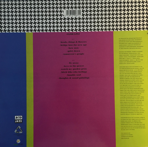 Humble Souls - Thoughts & Sound Paintings, Electronic, Acid Jazz, 1993 - Acid Jazz, UK, Vinyl 1x LP, Album