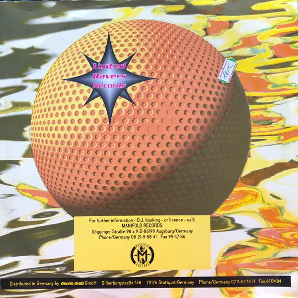 Code-15 - Take You Higher, Electronic, Hard Trance, Progressive House, 1995 - United Ravers Records, Germany, Vinyl 1x 12", 4