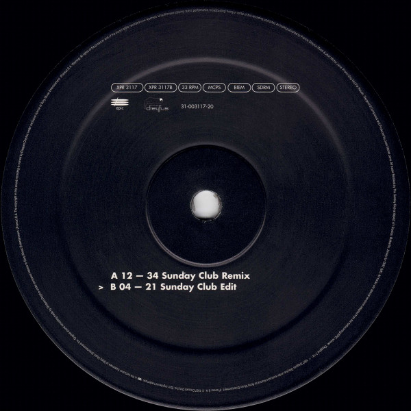 Jean-Michel Jarre - Oxygene 8, Electronic, Progressive Trance, 1997 - Epic, UK, Vinyl 1x 12", 33 ⅓ RPM, Promo, Stereo