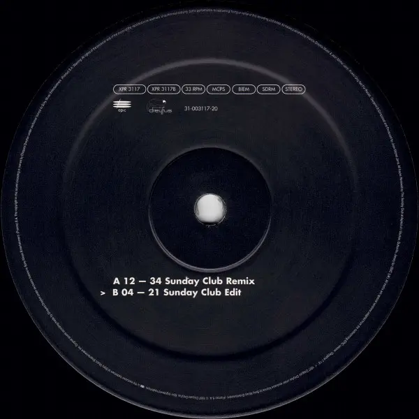 Jean-Michel Jarre - Oxygene 8, Electronic, Progressive Trance, 1997 - Epic, UK, Vinyl 1x 12", 33 ⅓ RPM, Promo, Stereo