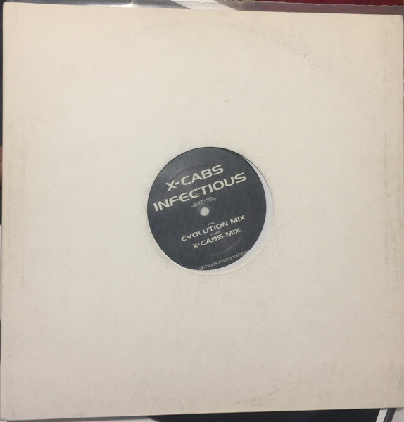 X-Cabs - Infectious, Electronic, Progressive Trance, Trance, 2000 - Hook Recordings, UK, Vinyl 1x 12", Limited Edition, Promo