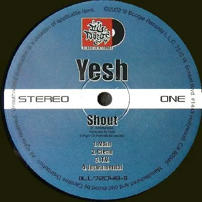 Album cover for Shout by Yeshua daPoED