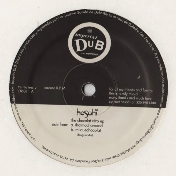 The Chocolat Afro EP