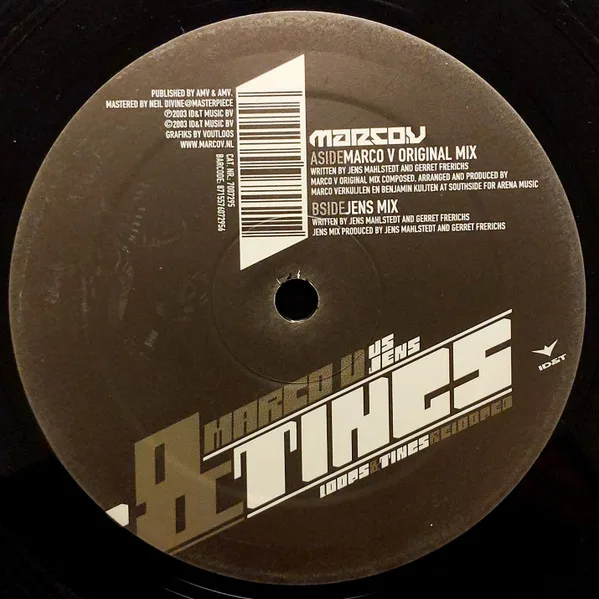 Album cover for Loops & Tings Relooped by Marco V Vs Jens