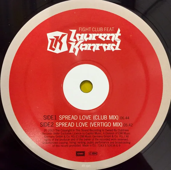 Album cover for Spread Love by Fight Club