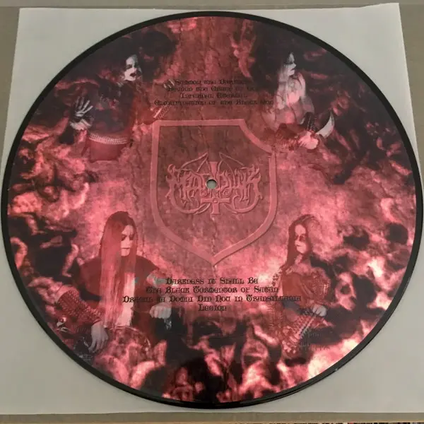 Marduk - Heaven Shall Burn... When We Are Gathered, Rock, Black Metal, 1997 - Shadow Records (2), Sweden, Vinyl 1x LP, Album,