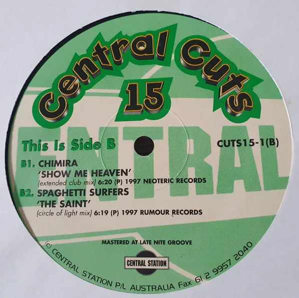 Album cover for Central Cuts 15 by Various
