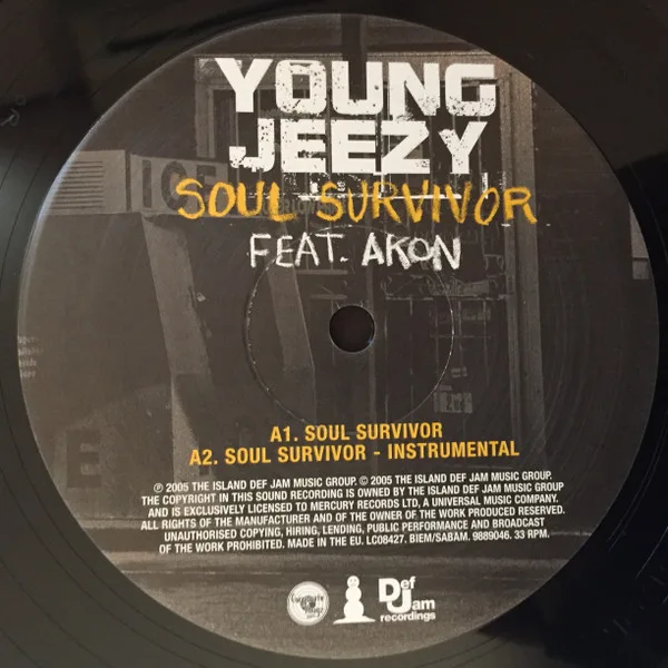 Album cover for Soul Survivor by Young Jeezy Feat. Akon