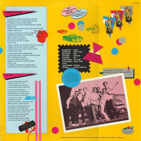 No Nonsense (2) - Around Tuit, Pop, Ska, 1984 - Not On Label (No Nonsense (2) self-released), Australia, Vinyl 1x 12", 45 RPM