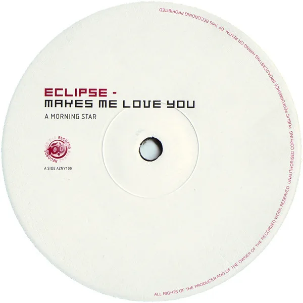 Album cover for Makes Me Love You by Eclipse