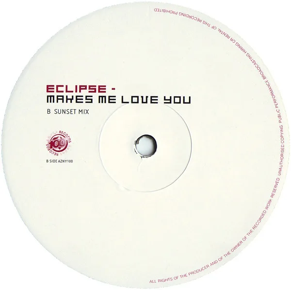 Album cover for Makes Me Love You by Eclipse
