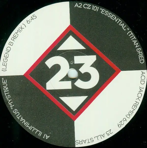 Various - 23 All Stars, Electronic, Acid, Breakbeat, Hard Trance, Jungle, Techno, 1995 - 23 Frankfurt, Germany, Vinyl 1x 12",