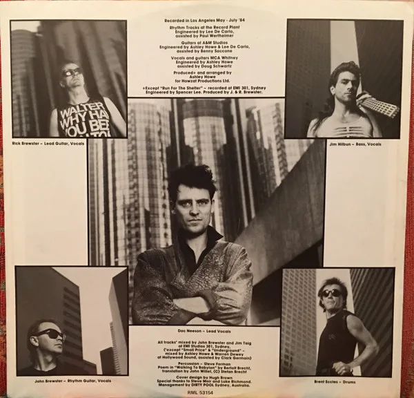 Album cover for Two Minute Warning by Angels, The