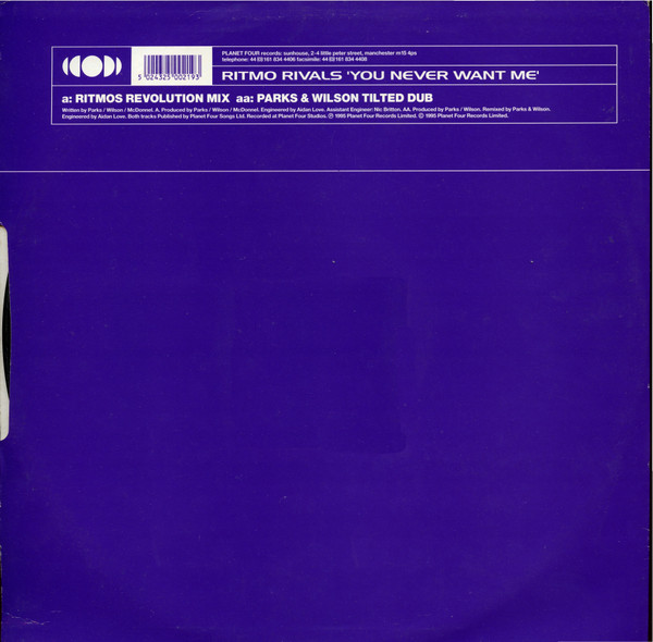 Album cover for You Never Want Me by Ritmo Rivals