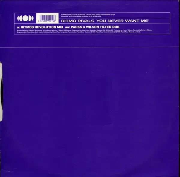 Album cover for You Never Want Me by Ritmo Rivals