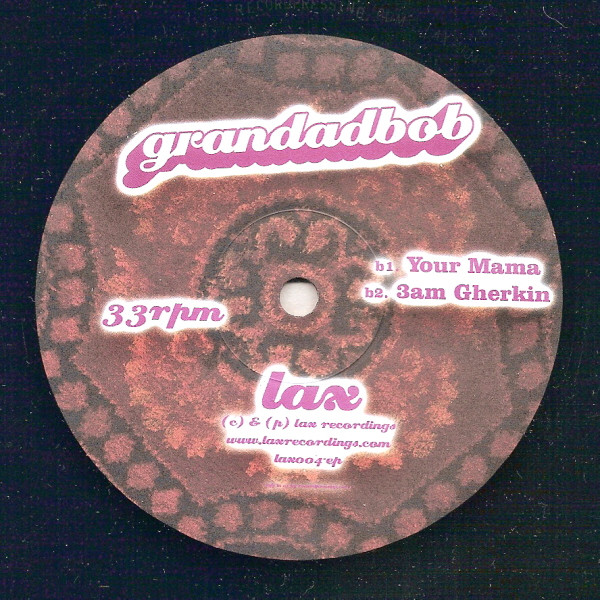 Grandadbob - Eepee!, Electronic, House, 2004 - Lax Recordings, US, Vinyl 1x 12", 33 ⅓ RPM, EP