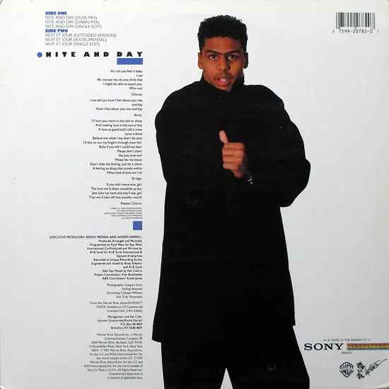Album cover for Nite And Day by Al B. Sure!