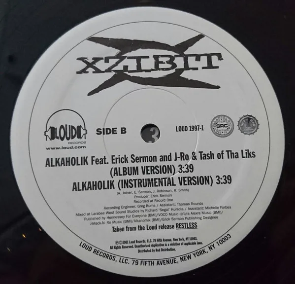 Album cover for Front 2 Back / Alkaholik by Xzibit