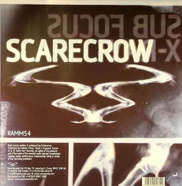 Album cover for X-Ray / Scarecrow by Sub Focus