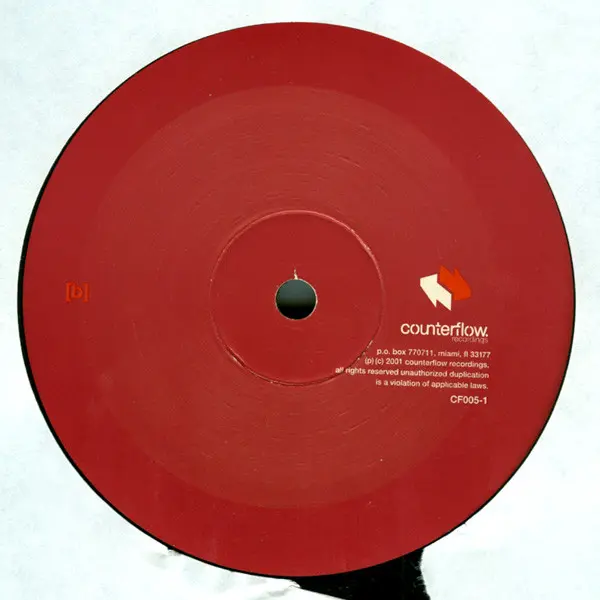 Five Deez - Faceless, Hip Hop, 2001 - Counterflow Recordings, US, Vinyl 1x 12", Limited Edition